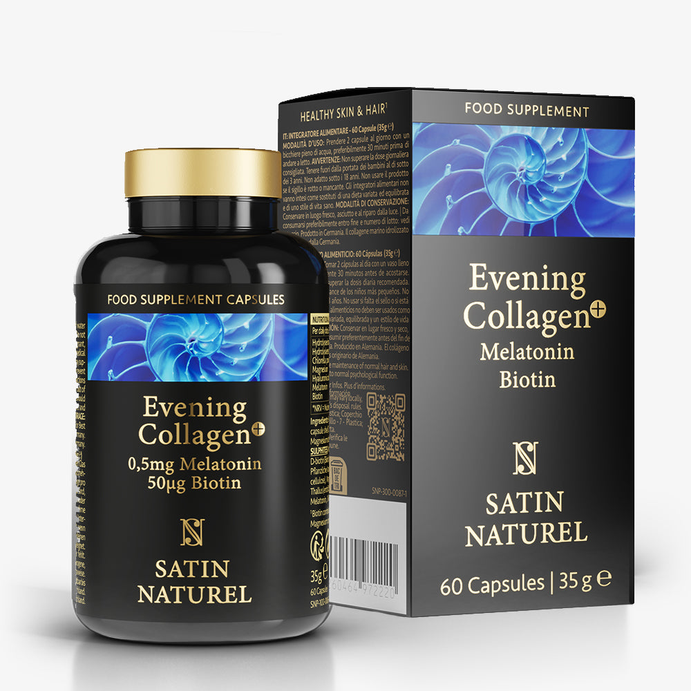 Kollagen Abend+ | Melatonin + Hyaluron Kollagen Kapseln